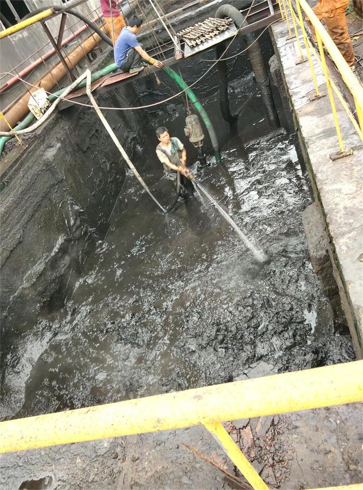 毛嘴镇沉淀池清掏-污水池清理